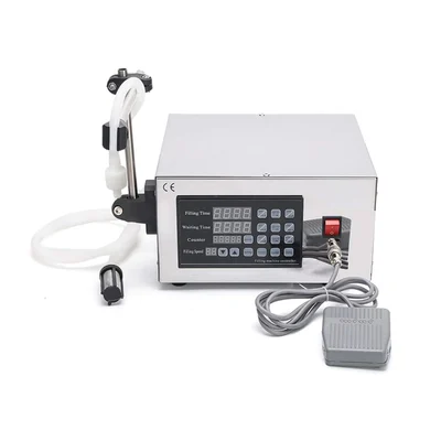 10 ml to 4000 ml Single Head Digital Liquid Filler for Juice, Cocktails, Milk, Tea, Water